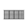 Hung Window
12-over-12 quadruple unit
Unit Dimension 160" x 71"
7/8" SDL